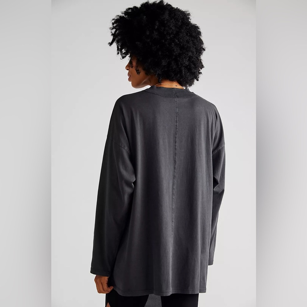 We the Free Charcoal Tunic- M